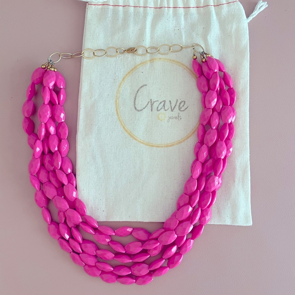 Crave jewels statement necklace.